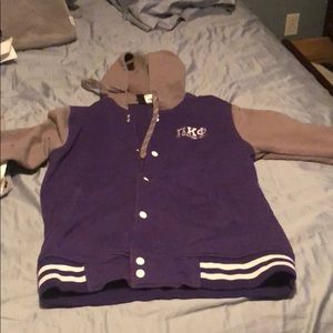 Pi kappa phi letterman style hoodie